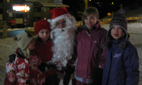 Meeting Father Christmas